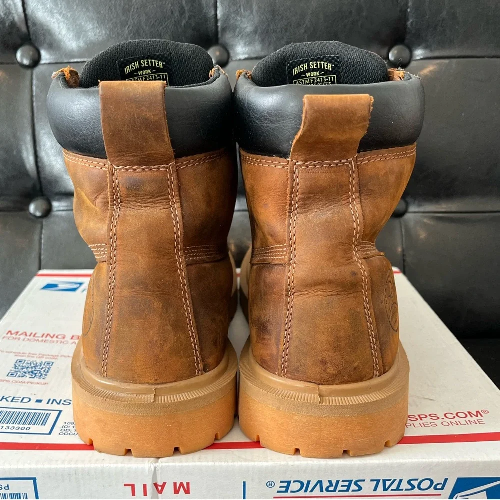 Irish‎ Setter 83614 UltraDry Waterproof Work Boots Sz 11D